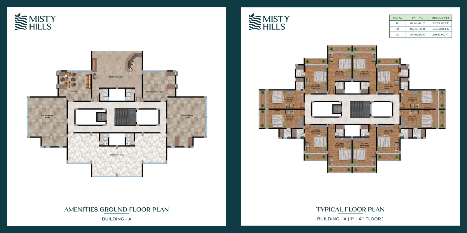 Misty Hills ground floor plan